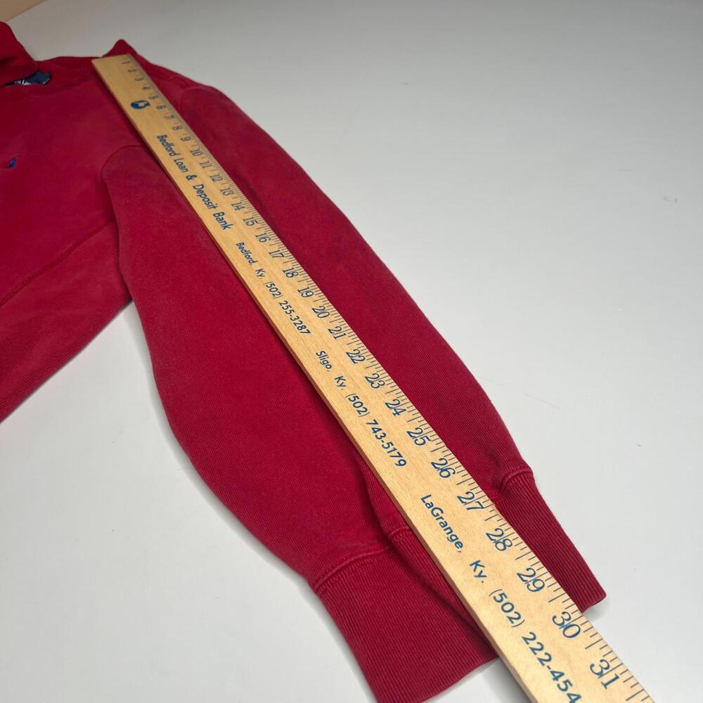 Vintage Polo Ralph Lauren Red Crewneck Sweatshirt Pullover Men’s XXL - Picture 2 of 6